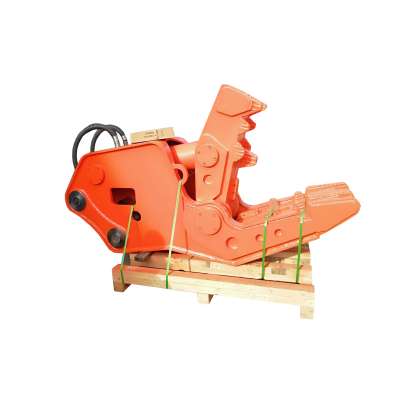 excavator used hydraulic concrete crusher for building secondary demolition hydraulic crushing pliers