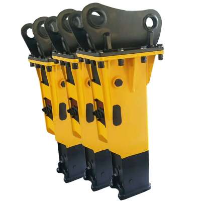 excavator stone hammer silenced  type hydraulic breakers and breaker hydraulic hammer and breaker hammer